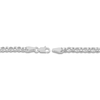 Thumbnail Image 2 of Hollow Rolo Chain Necklace 14K White Gold 16" 3.8mm