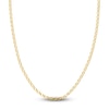 Thumbnail Image 0 of Hollow Rolo Chain Necklace 14K Yellow Gold 16" 3.8mm