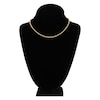 Thumbnail Image 3 of Hollow Rolo Chain Necklace 14K Yellow Gold 16" 3.8mm