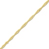 Thumbnail Image 1 of Solid Singapore Chain Necklace 14K Yellow Gold 16" 1.15mm