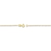 Thumbnail Image 3 of Solid Singapore Chain Necklace 14K Yellow Gold 18&quot; 1.15mm