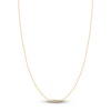 Thumbnail Image 0 of Round Solid Wheat Chain Necklace 14K Yellow Gold 24" 1.5mm