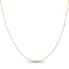 Thumbnail Image 1 of Solid Singapore Chain Necklace 14K Yellow Gold 24&quot; 1.15mm