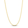 Thumbnail Image 0 of Square Solid Wheat Chain Necklace 14K Yellow Gold 24" 1.25mm