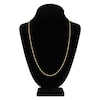 Thumbnail Image 3 of Square Solid Wheat Chain Necklace 14K Yellow Gold 24" 1.25mm