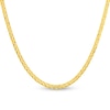 Thumbnail Image 0 of Square Solid Wheat Chain Necklace 14K Yellow Gold 18" 1.25mm