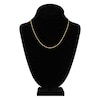 Thumbnail Image 3 of Square Solid Wheat Chain Necklace 14K Yellow Gold 18" 1.25mm