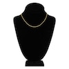 Thumbnail Image 4 of Square Solid Wheat Chain Necklace 14K Yellow Gold 16&quot; 1.25mm