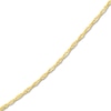 Thumbnail Image 2 of Solid Singapore Chain Necklace 14K Yellow Gold 16&quot; 1.4mm