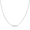 Thumbnail Image 0 of Hollow Round Box Chain Necklace 14K White Gold 16" 1.8mm