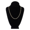 Thumbnail Image 3 of Hollow Round Box Chain Necklace 14K Yellow Gold 20" 1.8mm