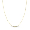 Thumbnail Image 0 of Solid Singapore Chain Necklace 14K Yellow Gold 24" 1.4mm
