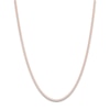 Thumbnail Image 0 of Hollow Snake Chain Necklace 14K Rose Gold 16" 1.4mm
