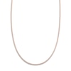 Thumbnail Image 0 of Hollow Snake Chain Necklace 14K Rose Gold 20" 1.4mm