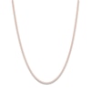 Thumbnail Image 1 of Hollow Snake Chain Necklace 14K Rose Gold 24&quot; 1.4mm