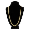 Thumbnail Image 4 of Solid Curb Link Necklace 14K Yellow Gold 26&quot; 5mm