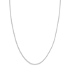 Thumbnail Image 0 of Hollow Snake Chain Necklace 14K White Gold 18" 1mm
