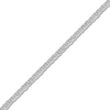 Thumbnail Image 2 of Square Solid Wheat Chain Necklace 14K White Gold 24&quot; 1.25mm