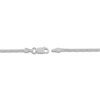 Thumbnail Image 3 of Square Solid Wheat Chain Necklace 14K White Gold 24&quot; 1.25mm