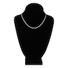 Thumbnail Image 4 of Solid Valentino Chain Necklace 14K White Gold 16&quot; 2.7mm