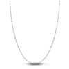 Thumbnail Image 0 of Solid Valentino Chain Necklace 14K White Gold 18" 2.7mm