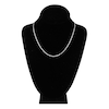 Thumbnail Image 3 of Solid Valentino Chain Necklace 14K White Gold 18" 2.7mm