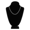Thumbnail Image 3 of Square Solid Wheat Chain Necklace 14K White Gold 18" 1.25mm