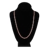 Thumbnail Image 3 of Solid Valentino Chain Necklace 14K Rose Gold 24" 2.7mm