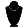 Thumbnail Image 3 of Square Solid Wheat Chain Necklace 14K Yellow Gold 16" 1mm