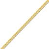 Thumbnail Image 2 of Square Solid Wheat Chain Necklace 14K Yellow Gold 18&quot; 1mm