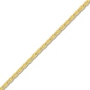 Thumbnail Image 1 of Diamond-Cut Round Solid Wheat Chain Necklace 14K Yellow Gold 18" 1.05mm