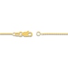 Thumbnail Image 2 of Diamond-Cut Round Solid Wheat Chain Necklace 14K Yellow Gold 18" 1.05mm