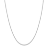 Thumbnail Image 1 of Round Solid Wheat Chain Necklace 14K White Gold 20&quot; 1.05mm