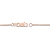 Thumbnail Image 3 of Round Solid Wheat Chain Necklace 14K Rose Gold 18&quot; 1.05mm