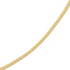 Thumbnail Image 2 of Round Solid Wheat Chain Necklace 14K Yellow Gold 16&quot; 1.05mm