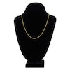 Thumbnail Image 4 of Round Solid Wheat Chain Necklace 14K Yellow Gold 20&quot; 1.05mm