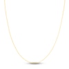 Thumbnail Image 1 of Square Solid Wheat Chain Necklace 14K Yellow Gold 18&quot; 0.85mm