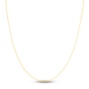 Thumbnail Image 0 of Square Solid Wheat Chain Necklace 14K Yellow Gold 20" 0.85mm