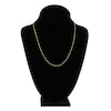 Thumbnail Image 3 of Square Solid Wheat Chain Necklace 14K Yellow Gold 20" 0.85mm