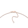 Thumbnail Image 3 of Round Solid Wheat Chain Necklace 14K Rose Gold 18&quot; 1.05mm