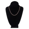 Thumbnail Image 4 of Round Solid Wheat Chain Necklace 14K Rose Gold 18&quot; 1.05mm