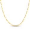 Thumbnail Image 1 of Solid Figaro Chain Necklace 14K Yellow Gold 24&quot; 3.2mm