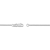 Thumbnail Image 3 of Round Solid Wheat Chain Necklace 14K White Gold 18&quot; 1.25mm