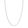 Thumbnail Image 1 of Round Solid Wheat Chain Necklace 14K Rose Gold 16&quot; 1.25mm