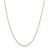 Thumbnail Image 1 of Round Solid Wheat Chain Necklace 14K Rose Gold 20&quot; 1.25mm