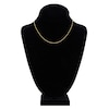 Thumbnail Image 4 of Round Solid Wheat Chain Necklace 14K Yellow Gold 16&quot; 1.25mm