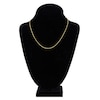 Thumbnail Image 4 of Round Solid Wheat Chain Necklace 14K Yellow Gold 18&quot; 1.25mm