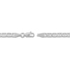 Thumbnail Image 3 of Solid Mariner Chain Necklace 14K White Gold 22&quot; 3.7mm