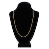 Thumbnail Image 4 of Round Solid Wheat Chain Necklace 14K Yellow Gold 24&quot; 1.25mm