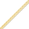 Thumbnail Image 2 of Solid Mariner Chain Necklace 14K Yellow Gold 20&quot; 3.7mm